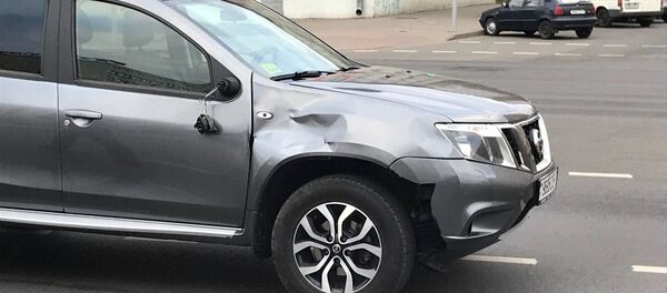 Место ДТП в Минске - Sputnik Беларусь