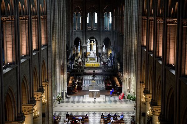 Как выглядел собор Парижской Богоматери до пожара – фото - Sputnik Беларусь