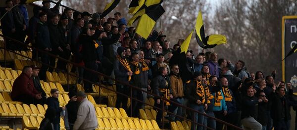 Фаната солигорскго Шахтера - Sputnik Беларусь