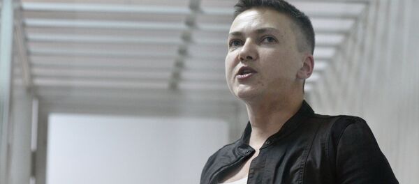 Депутат Верховной рады Украины Надежда Савченко - Sputnik Беларусь