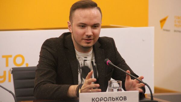 Директор федерации рукопашного боя и смешанных единоборств Максим Корольков - Sputnik Беларусь