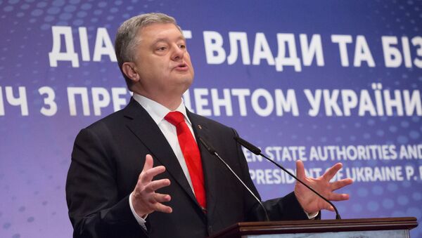Действующий президент Украины, кандидат в президенты Петр Порошенко - Sputnik Беларусь