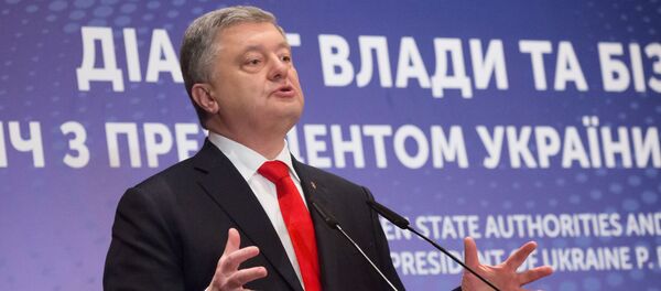 Действующий президент Украины, кандидат в президенты Петр Порошенко - Sputnik Беларусь
