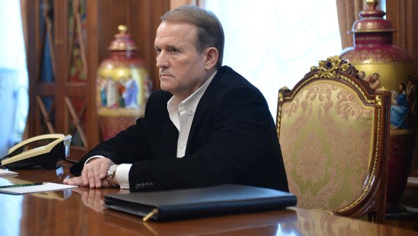 Лидер движения Украинский выбор Виктор Медведчук - Sputnik Беларусь