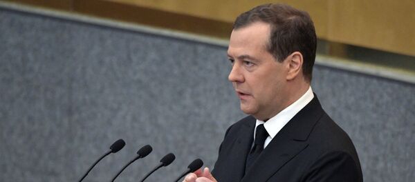 Председатель правительства РФ Дмитрий Медведев - Sputnik Беларусь