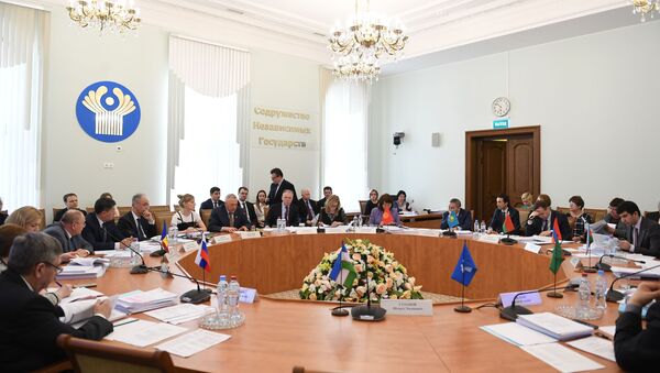 Заседание комиссии по экономическим вопросам Экономсовета Исполкома СНГ - Sputnik Беларусь