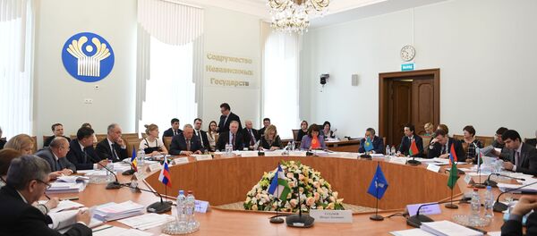 Заседание комиссии по экономическим вопросам Экономсовета Исполкома СНГ - Sputnik Беларусь