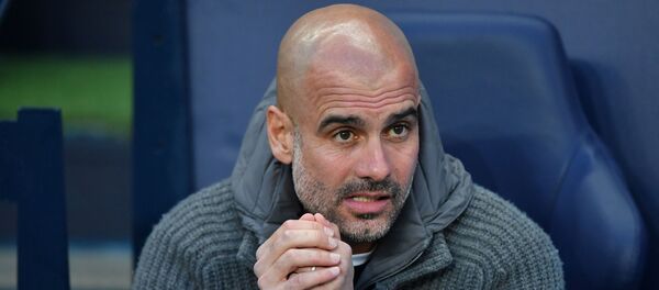 Главный тренер Манчестер Сити Хосеп Гвардиола - Sputnik Беларусь