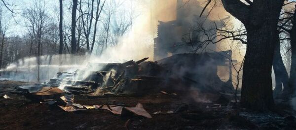 В Городокском районе произошел пожар в храме - Sputnik Беларусь