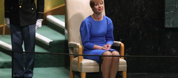 Президент Эстонии Керсти Кальюлайд - Sputnik Беларусь