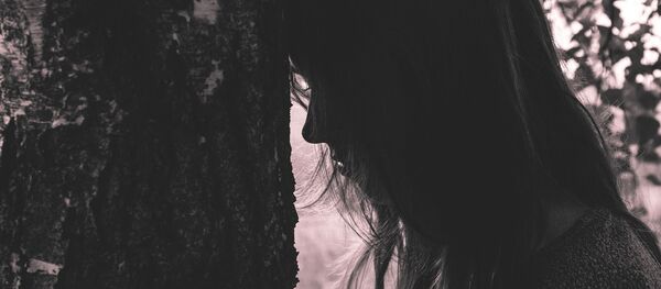 Силуэт девочки Силуэт девочки - Sputnik Беларусь