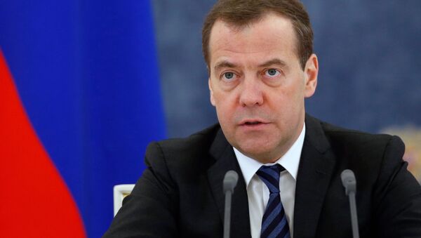 Премьер-министр России Дмитрий Медведев провел заседание правительства - Sputnik Беларусь