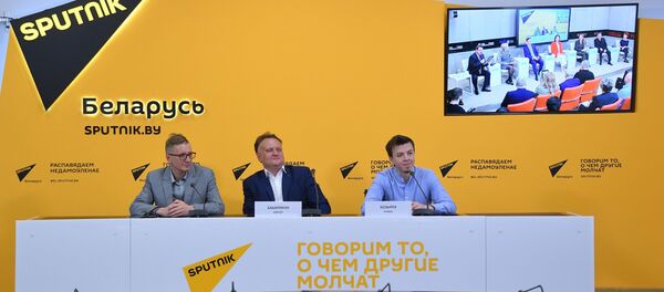 Видеомост Минск – Москва, посвященный XXVIII Международному фестивалю искусств Славянский базар в Витебске - Sputnik Беларусь