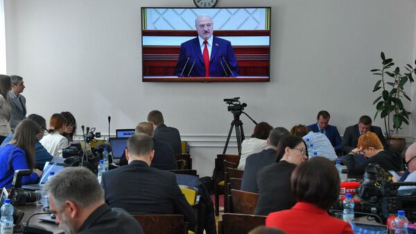 Ежегодное послание президента Беларуси Александра Лукашенко к парламенту и народу - Sputnik Беларусь