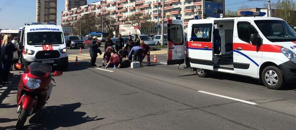 Место ДТП в Бресте - Sputnik Беларусь