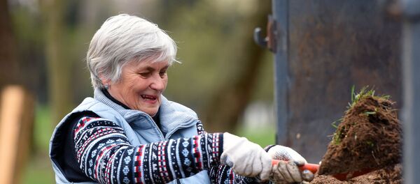 Белорусы на субботнике - Sputnik Беларусь