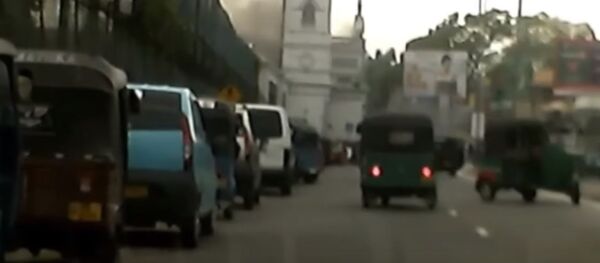 Взрыв церкви в Шри-Ланке попал на видео - Sputnik Беларусь