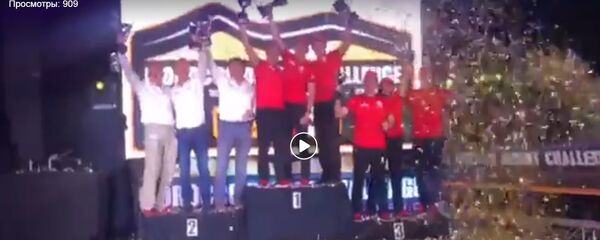 МАЗ-СПОРТавто на подиуме ралли в Марокко - Sputnik Беларусь