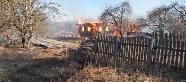 Видеофакт: МЧС показало жуткие последствия от сжигания сухой травы - Sputnik Беларусь