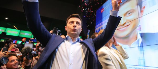 Кандидат в президенты Украины Владимир Зеленский - Sputnik Беларусь