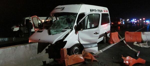 Место ДТП - Sputnik Беларусь