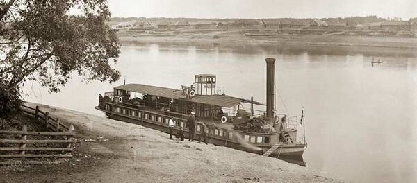 Парохрод Надежда, фото Павла Волынцевича - Sputnik Беларусь