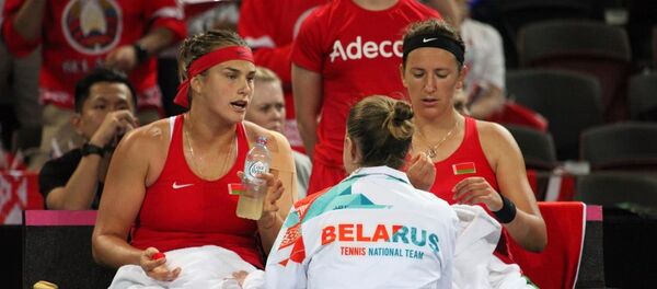 Белорусские теннисистки Арина Соболенко и Виктория Азренко  - Sputnik Беларусь