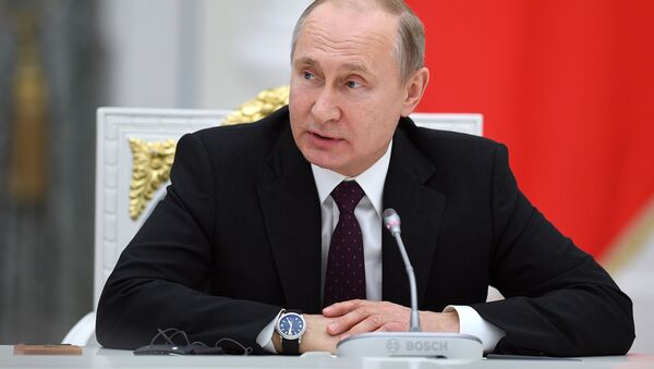 Президент России Владимир Путин - Sputnik Беларусь