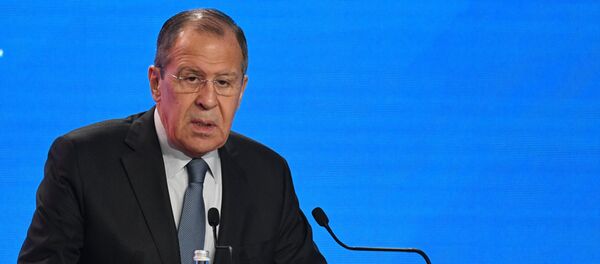 Министр иностранных дел РФ Сергей Лавров на Московской конференции по международной безопасности - Sputnik Беларусь