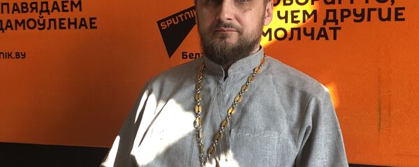 Настоятель прихода храма святителя Николая Японского в Минске, протоиерей Павел Сердюк Настоятель прихода храма святителя Николая Японского в Минске, протоиерей Павел Сердюк - Sputnik Беларусь