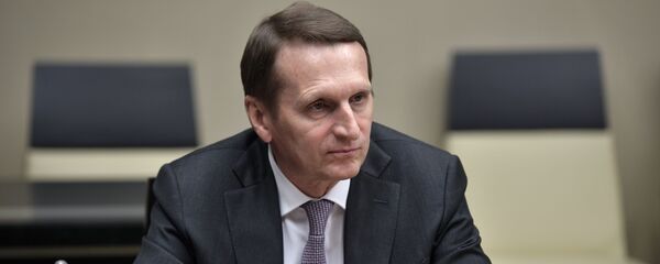 Глава Службы внешней разведки РФ Сергей Нарышкин - Sputnik Беларусь