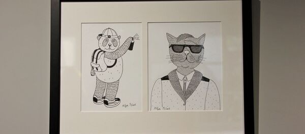 Міні-экскурсія па выставе Міці Післяка Міні-экскурсія па выставе Міці Післяка - Sputnik Беларусь