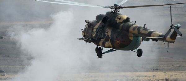 Верталёт міністэрства абароны Арменіі Верталёт міністэрства абароны Арменіі - Sputnik Беларусь