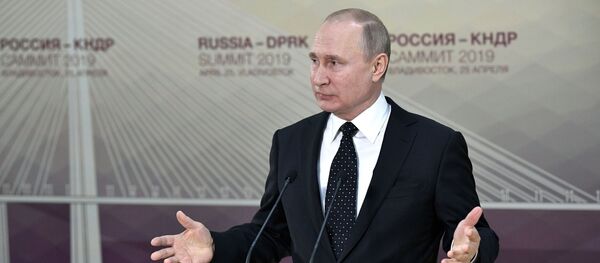 Президент России Владимир Путин - Sputnik Беларусь