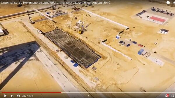 Опубликован апрельский видеоотчет о строительстве Нежинского ГОК - Sputnik Беларусь