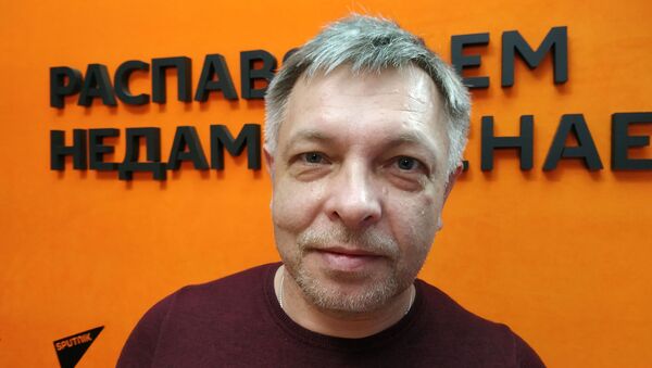 Российский тележурналист Илья Канавин - Sputnik Беларусь