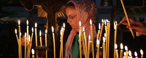 Служба ў царкве Святой Параскевы Пятніцы Служба ў царкве Святой Параскевы Пятніцы - Sputnik Беларусь