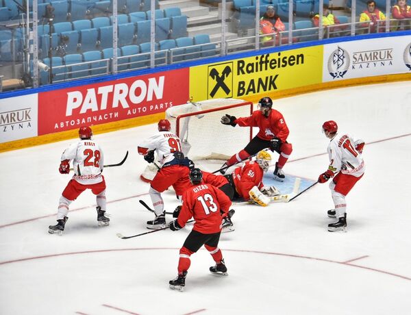 Белорусы выстояли против литовцев и взяли первые три очка в Нур-Султане - Sputnik Беларусь