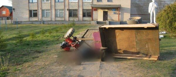 Место ДТП в Витебском районе - Sputnik Беларусь