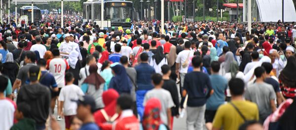 Улица в Джакарте, архивное фото - Sputnik Беларусь