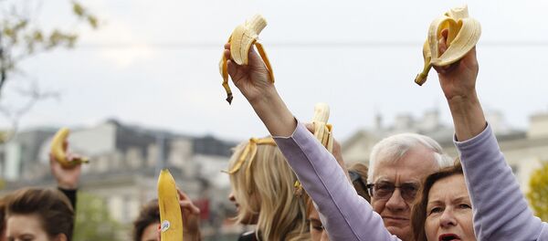 Настоящий банановый протест прошел в Польше - Sputnik Беларусь