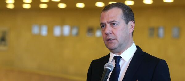 Председатель правительства РФ Дмитрий Медведев Председатель правительства РФ Дмитрий Медведев - Sputnik Беларусь