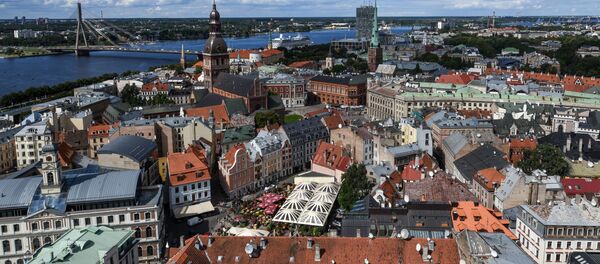 Цэнтральная частка горада Рыгі ў Латвіі - Sputnik Беларусь