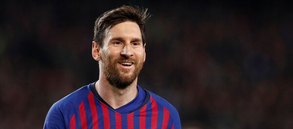 Нападающий Барселоны Лионель Месси - Sputnik Беларусь