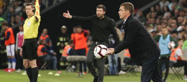 Главный тренер ПФК ЦСКА Виктор Ганчаренко  - Sputnik Беларусь