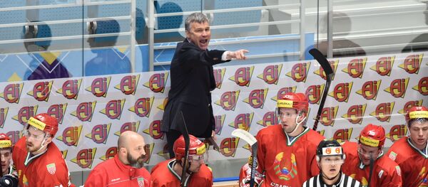 Главный тренер сборной Беларуси по хоккею Андрей Сидоренко - Sputnik Беларусь