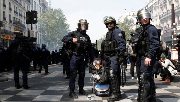 Полиция Парижа - Sputnik Беларусь