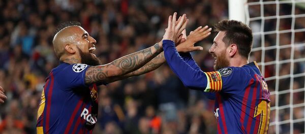 Полуфинал Лиги чемпионов. Первый матч - ФК Барселона - Ливерпуль - Sputnik Беларусь