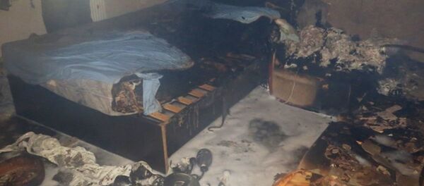 Студенты пришли на помощь женщине в горящей квартире - Sputnik Беларусь