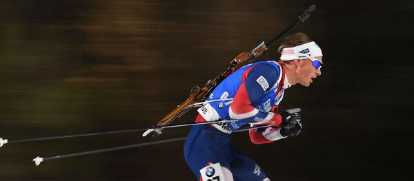 Норвежский биатлонист Хенрик Л'Абе-Лунн Норвежский биатлонист Хенрик Л'Абе-Лунн - Sputnik Беларусь